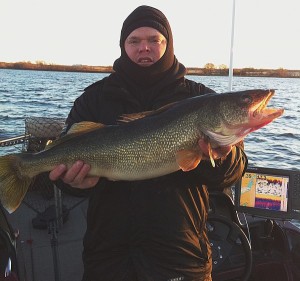 Shane's 13.6 lb walleye